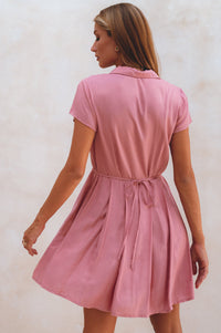 Back view of Agnes Shirt Dress