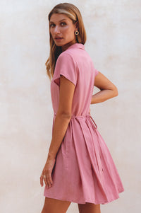 Side view Agnes Shirt Dress