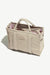 left side view of the Sloane Tote - Taupe