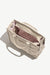 zommed out over head view of the Sloane Tote - Taupe