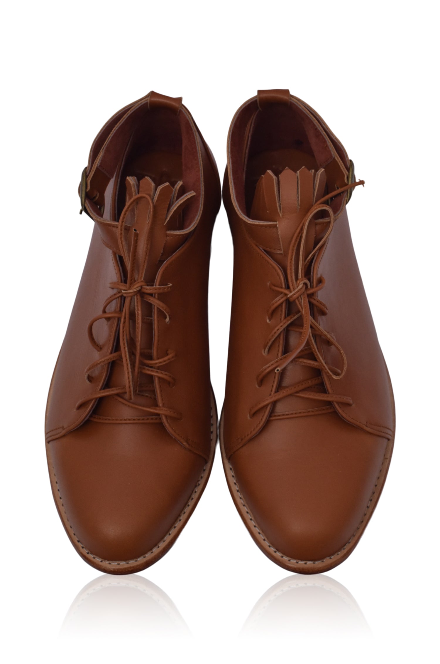 Top view of Boston Leather Oxfords