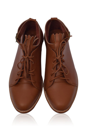 Top view of Boston Leather Oxfords
