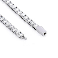 A picture of the latch on B.Tiff 5mm Tennis Necklace