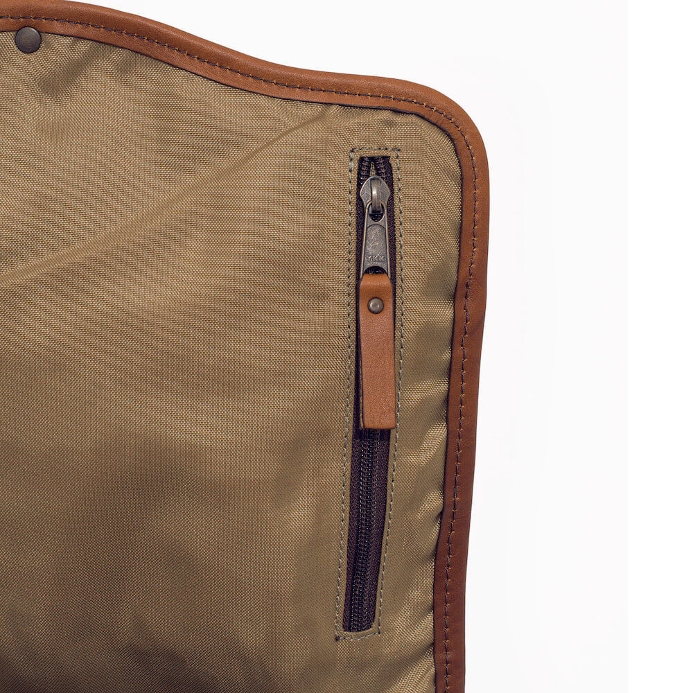 Campaign Waxed Canvas Backpack by Mission Mercantile Leather Goods