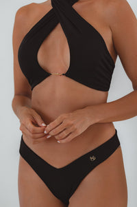 Close up view of Capri Halterneck Bikini Top