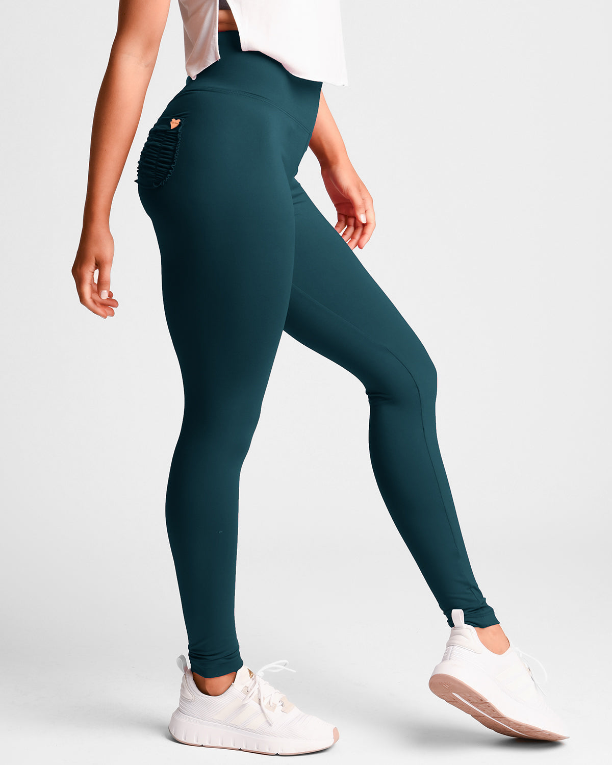 Green *Soft Sculpt* (Yoga Brush Leggings)