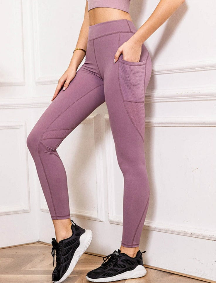 Pretty Elevated Seaming Sculpting Leggings with Pockets