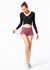 Trendy High Rise Mini Shorts with Adjustable Strings