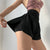 Model showing skirt part of High Waisted Lined Active Shorts