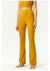 Mustard color High Rise Buttery Soft Contouring Flared Yoga Pant