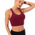 Supportive Double Crossover Wide Strap Sports Bra
