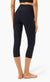 High Rise Cropped Leggings w/ Seamings for yoga class