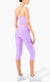 High Rise Cropped Leggings w/ Seamings for runners