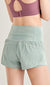 Breathable Lined Active Shorts-green
