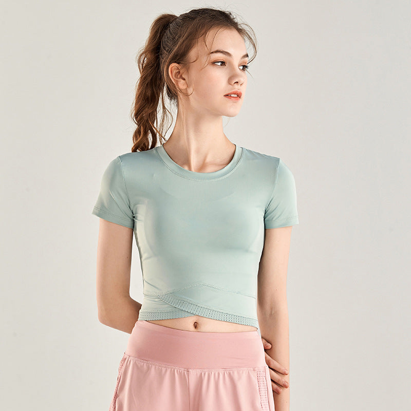 cropped tee