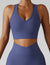 Textured Scoop Longline Sports Bra Tank for you