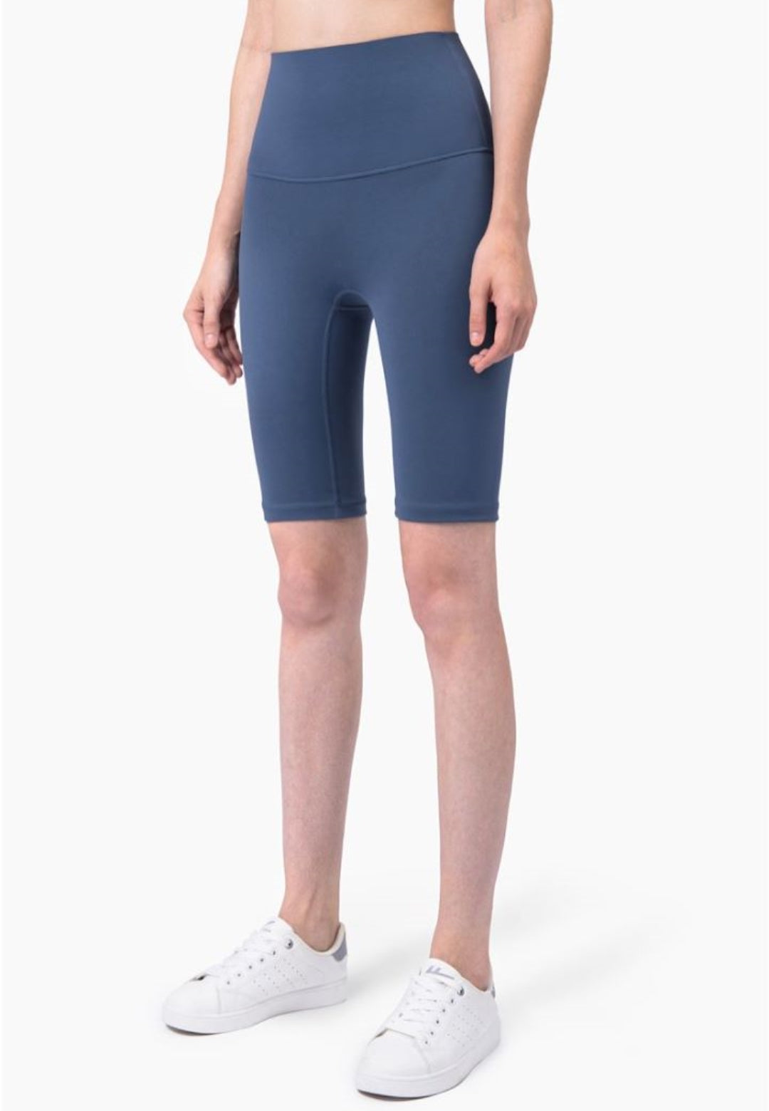 High Waist Basic Biker Shorts for women