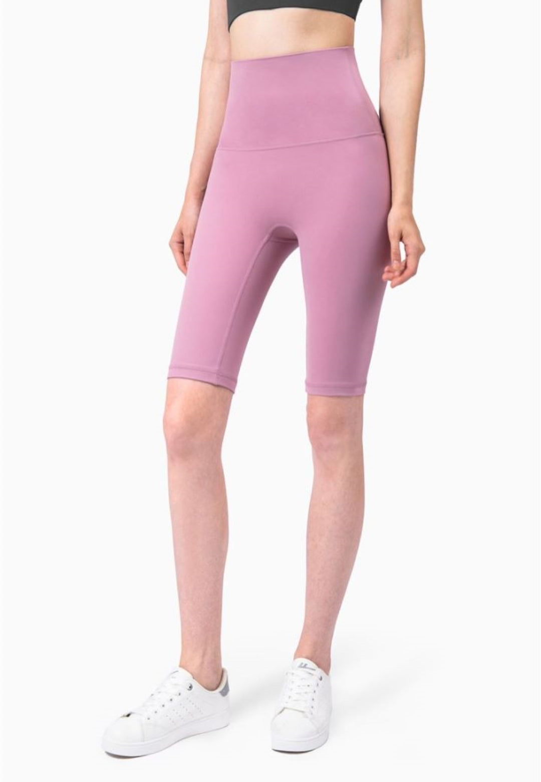 popular High Waist Basic Biker Shorts