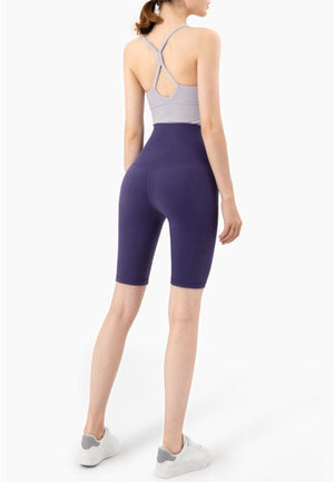High Waist Basic Biker Shorts FOR THOSE LOVE A GOOD RUN