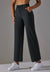 Front view of Tie Waist Straight Leg Pants