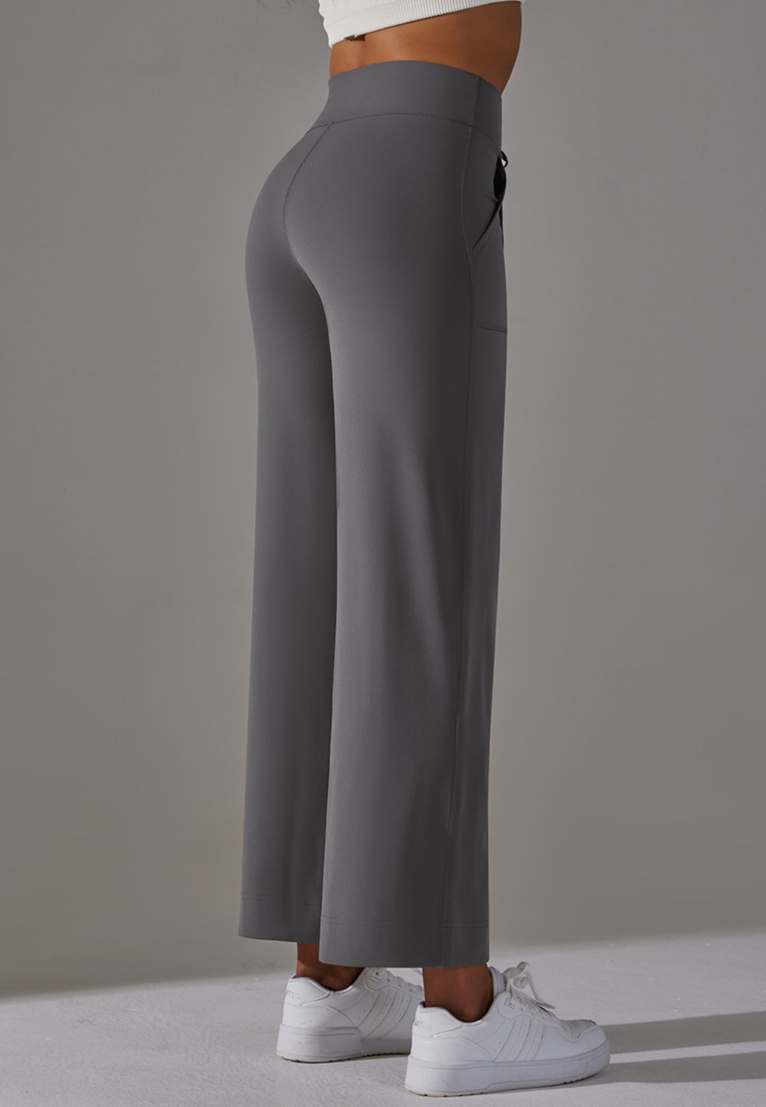 Tie Waist Straight Leg Pants for mother