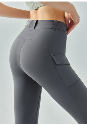 High Waist Belt Loop Leggings for you