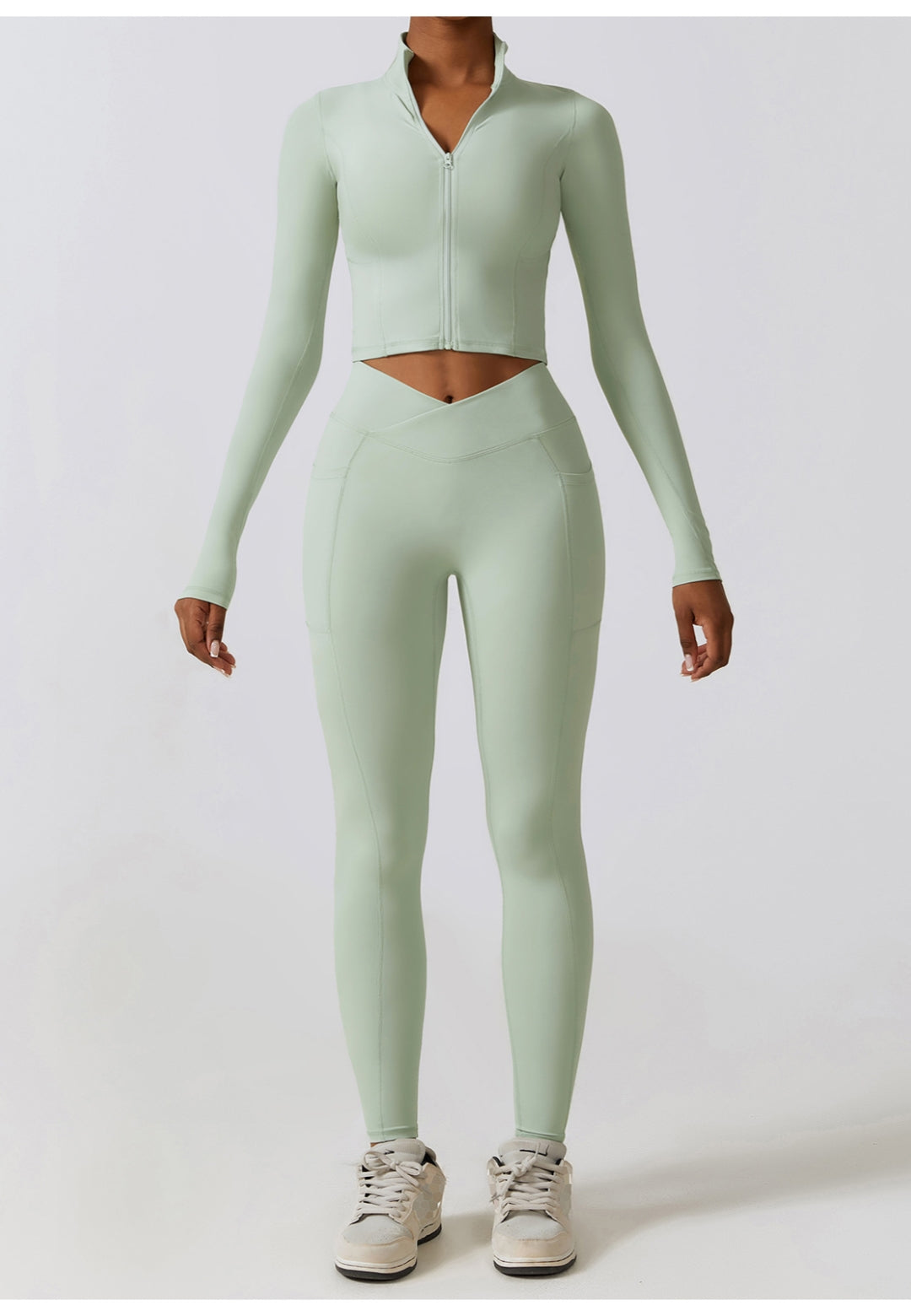 High Collar Zip-Up Sports Jacket for teens