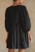 Maribelle Baby Doll Linen Dress Black