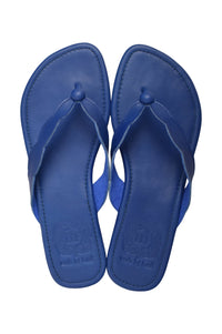 Top view of Nuvola Thong Leather Slides 