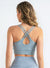 Light blue sports bra