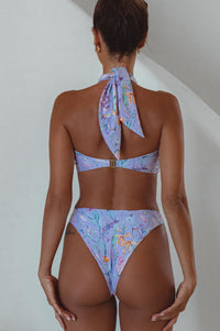 Back view of the Palmeria Bandeau Bikini Top