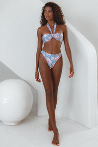 Another front view of Palmeria Bandeau Bikini Top