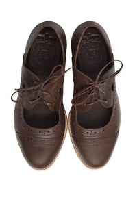 Top view of Scandinavia Leather Oxfords
