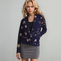 Pleione Women's Wrap Front V-Neck Blouse by Shop at Konus