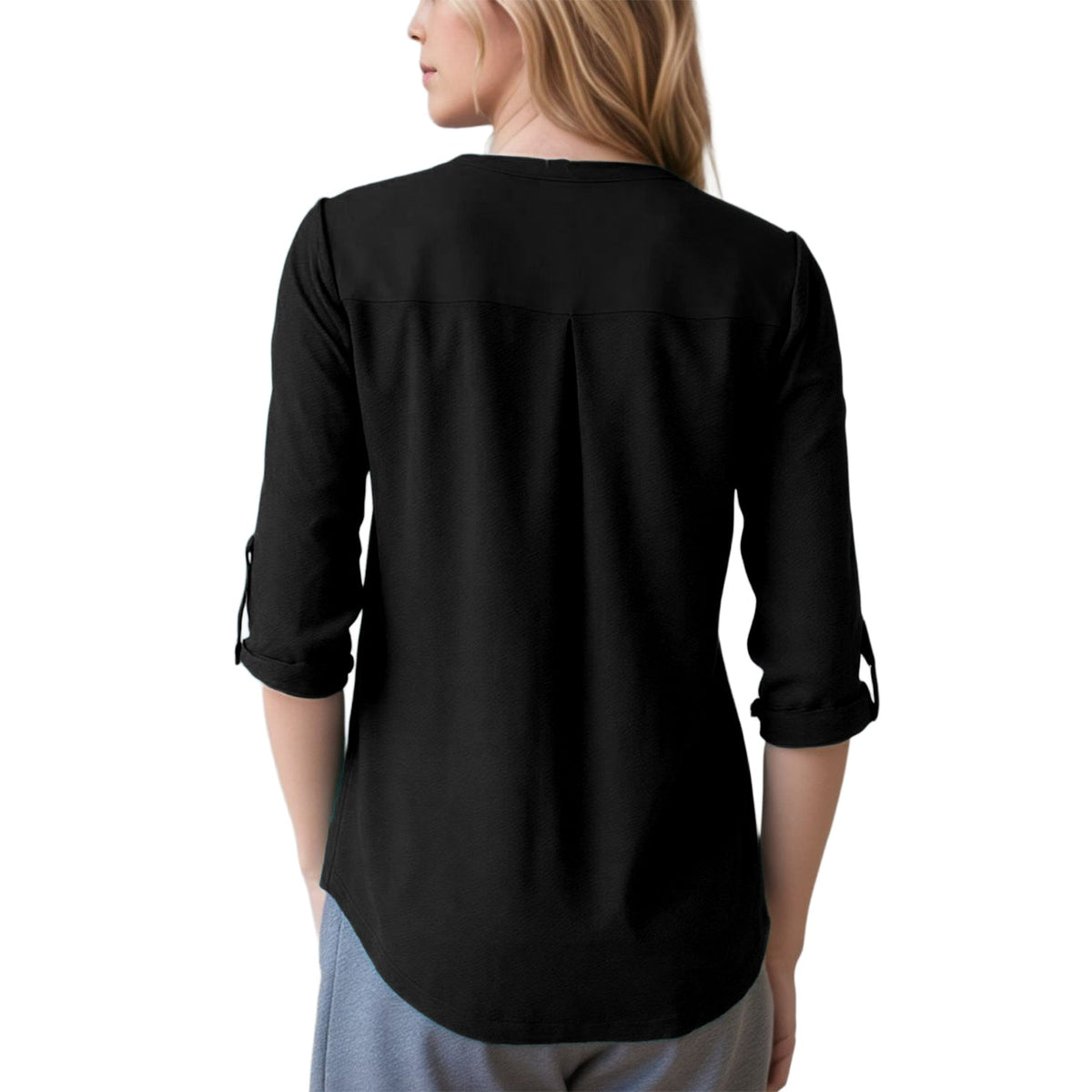 Women's Hi-Lo Solid Shirt