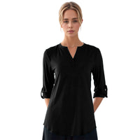 Women's Hi-Lo Solid Shirt