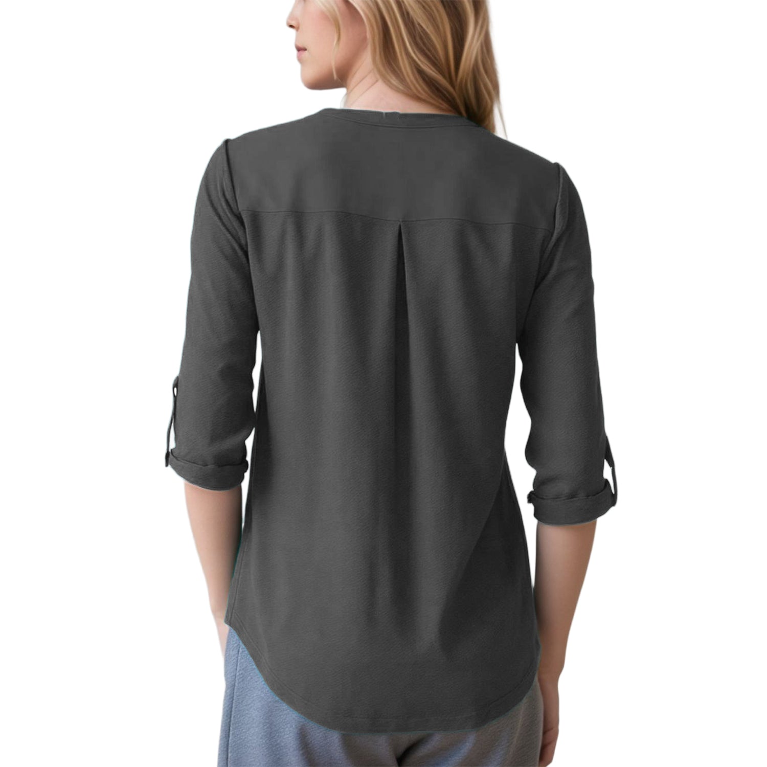Women's Hi-Lo Solid Shirt