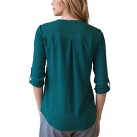Women's Hi-Lo Solid Shirt