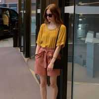 Pleione Women's High-Waist Shorts With Pockets by Shop at Konus