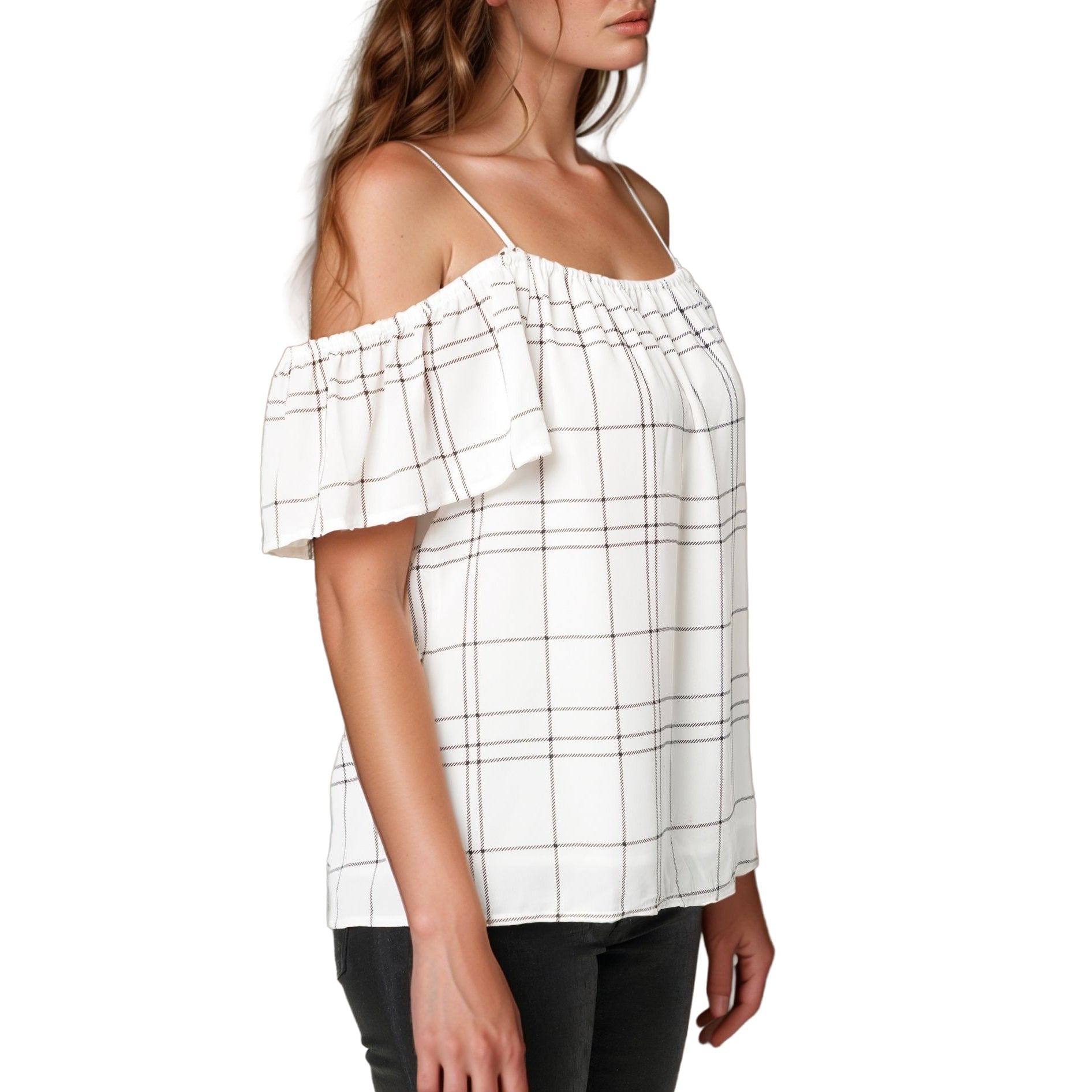 Pleione Women's Cold Shoulder Top