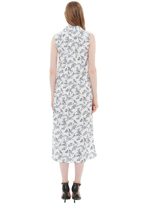 Classic Button-Down Collar Denim Shirt Dress for me