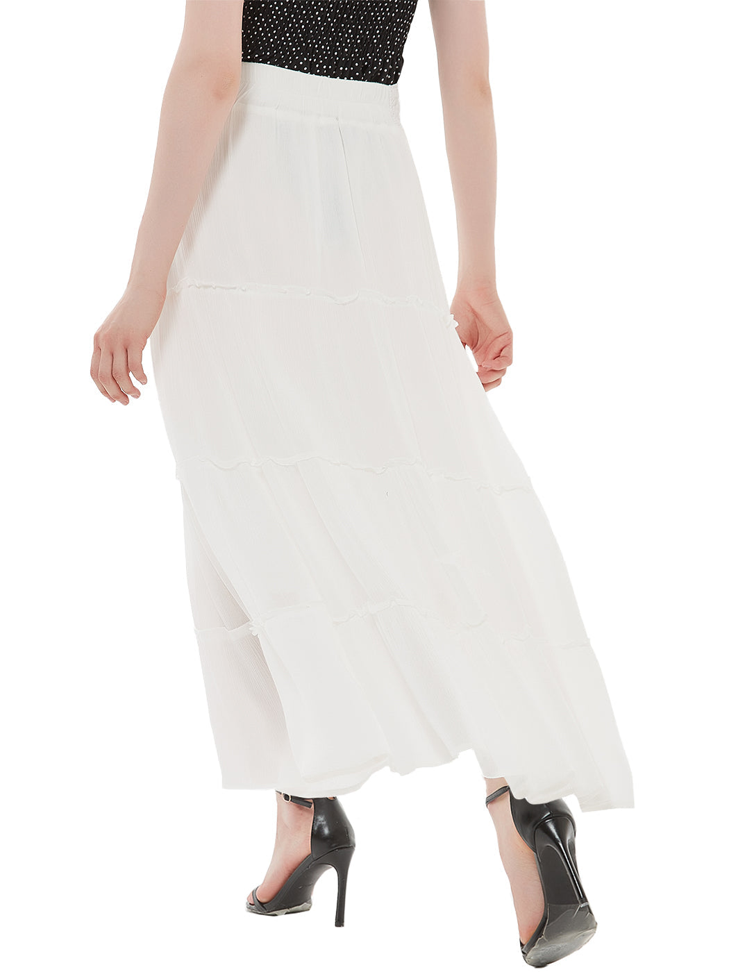 Trending Maxi Bohemian Layered Skirt