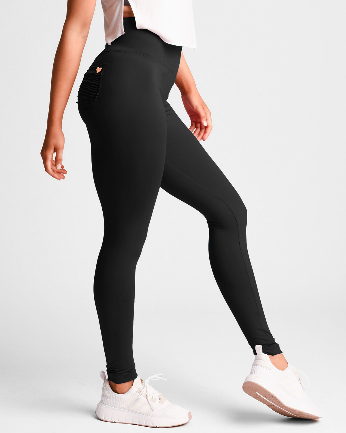 Black *Soft Sculpt* (Yoga Brush Leggings)