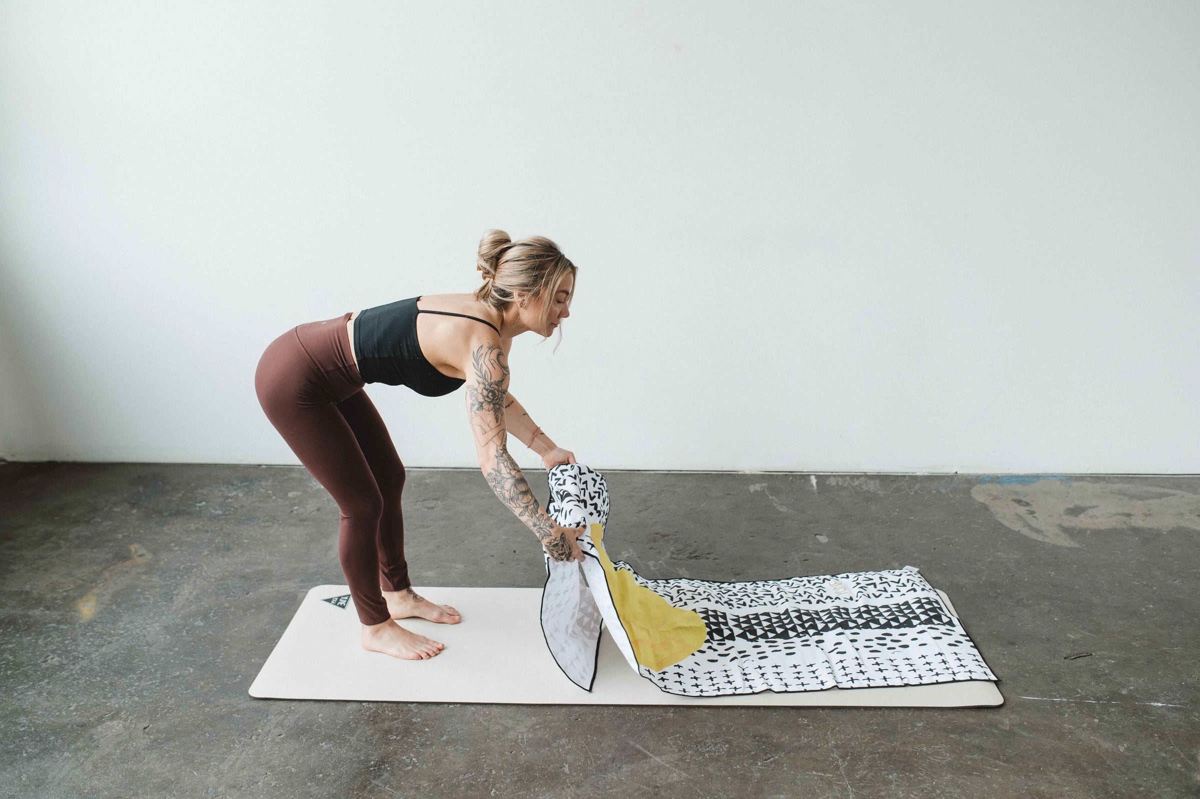 yoga towel