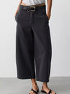 Wide-Leg Cropped Jeans For Women