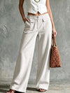 Full Size Wide-Leg Corduroy Pants Plus Size