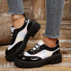 Round Toe Platform Sneakers