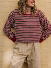 Striped Crew Neck Sweater