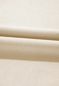Close-up of beige fabric texture