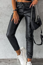 Ladies Luxurious Drawstring Pants with Pockets